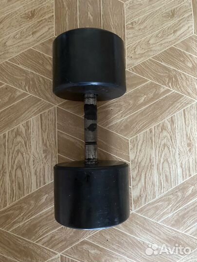 Гантель 14кг - металл