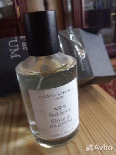 T.Kosmala No9 Bukhoor,Elixir De Parfum.100ml.Новый