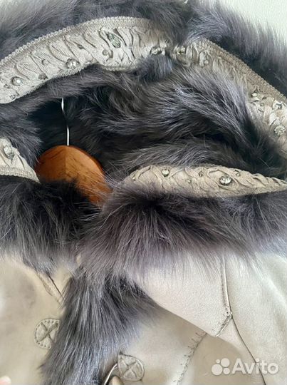 Дубленка нат, мех Тоскана, новая, 46 р