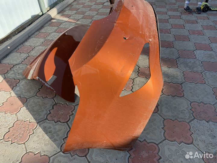 Задний бампер Solaris I 86610 4L510 оригинал