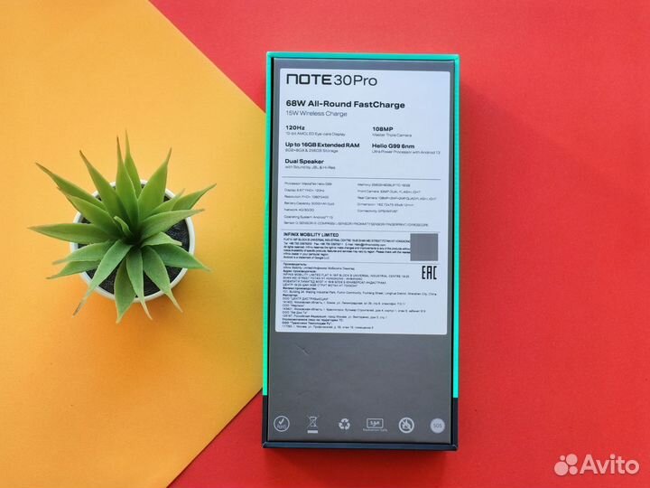 Infinix NOTE 30 Pro, 8/256 ГБ