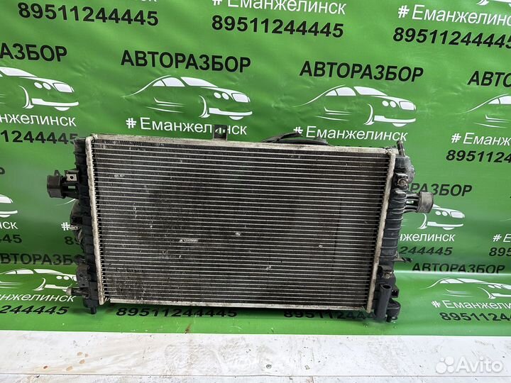 Радиатор opel astra h