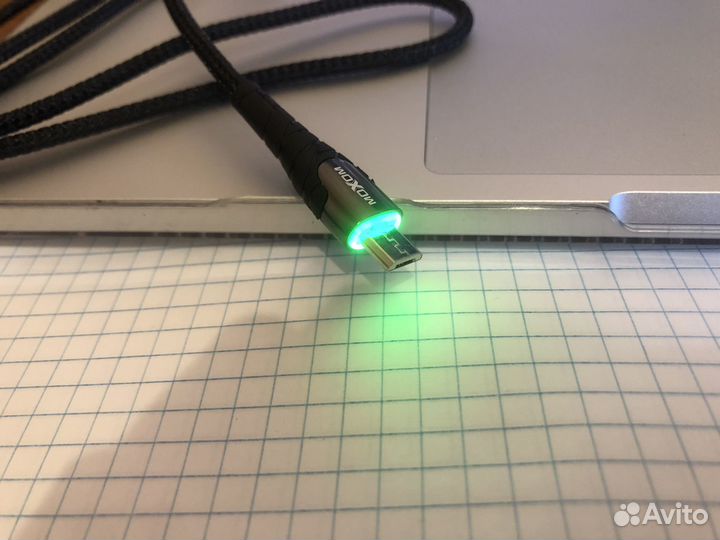 Кабель качественный USB microusb с подсветкой