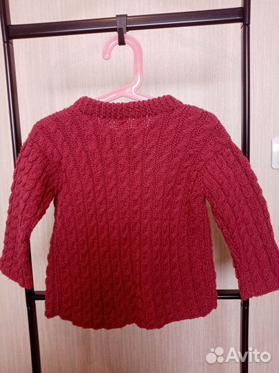 Кофта вязаная для девочки