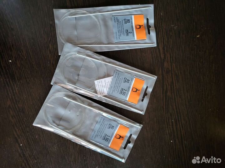 Спицы/крючки для вязания новые