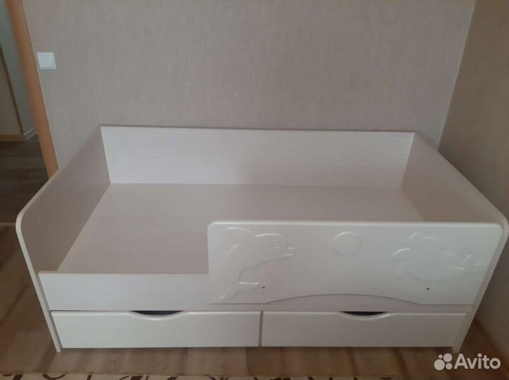 Детская кровать от 3 лет с матрасом бу