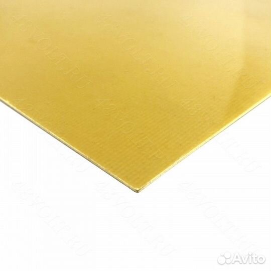 Стеклотекстолит 1 мм 100*100 см стэф