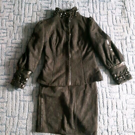 Куртка (пиджак) осенняя с юбкой