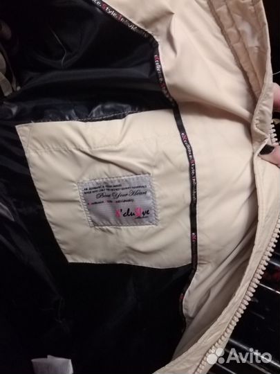 Пуховик женский 46 48 размер с мехом