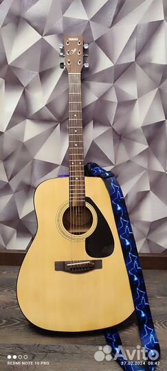 Акустическая гитара yamaha f310 бу