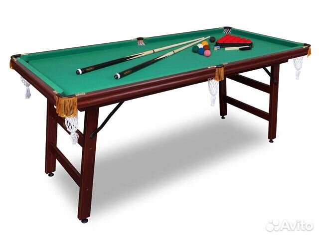 Бильярдный стол для снукера fortuna 6фт С комплект