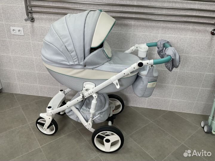 Коляска Adamex Monte Carbon 2 в 1, D30