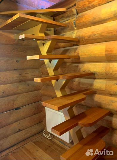 Лестничные перила кованные с монтажем