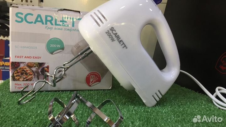 Scarlet 200w миксер*Артикул36220 Новый