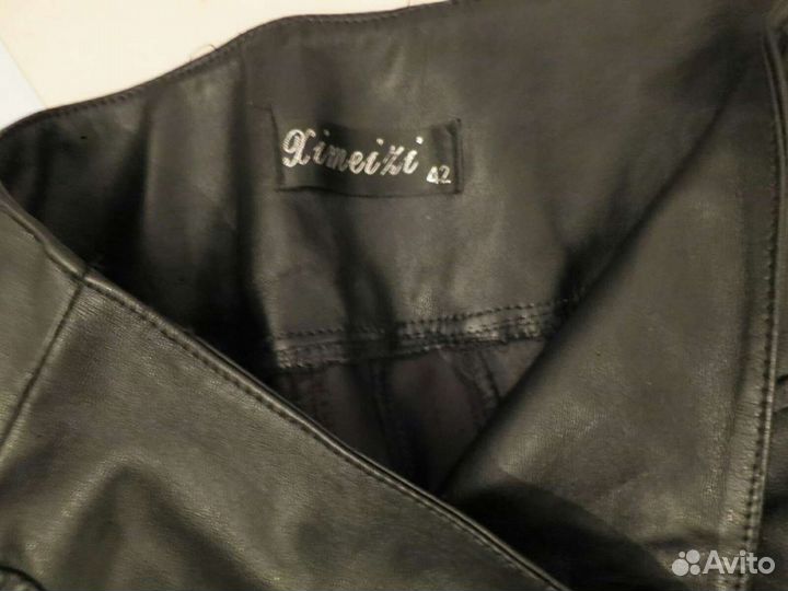 Штаны Джинсы Кожа Козжам