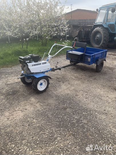 Мотоблок нева мб 23 с тележкой