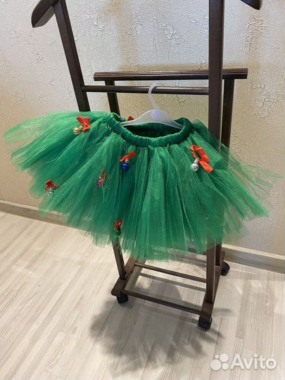 Новогодний костюм для девочки Ёлочка 104-110