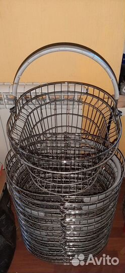 Корзина хромированная (16 литров )