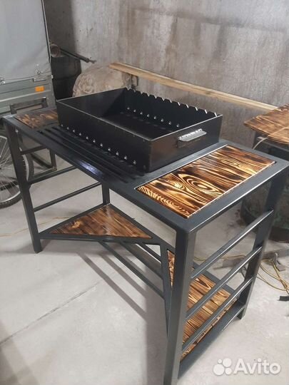 Мангалы в стиле лофт Кованные мангалы