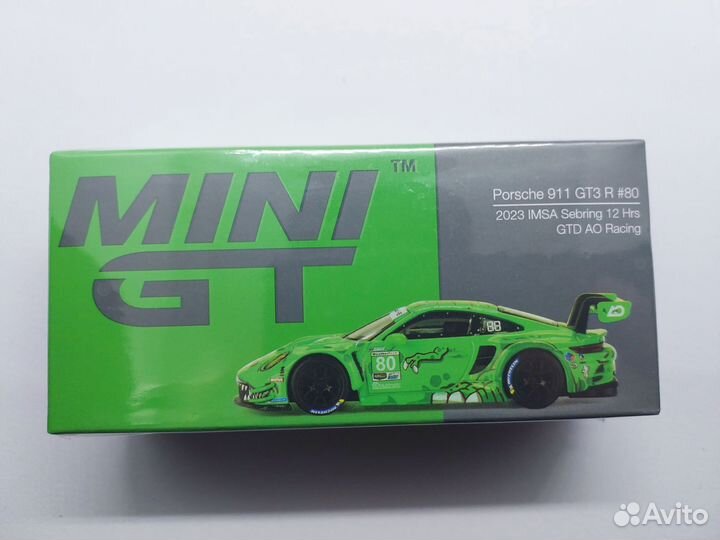 Mini GT 1/64 Porsche 911 GT3 R #80