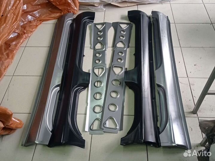 Пороги на chevrolet niva