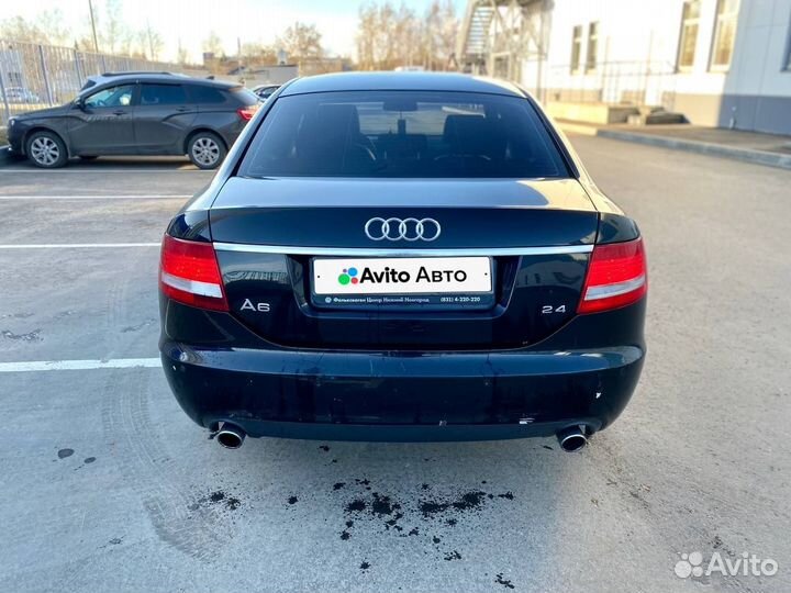 Audi A6 2.4 CVT, 2006, 253 000 км