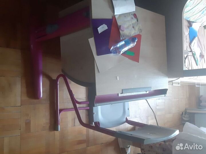 Растущая парта и стул деми