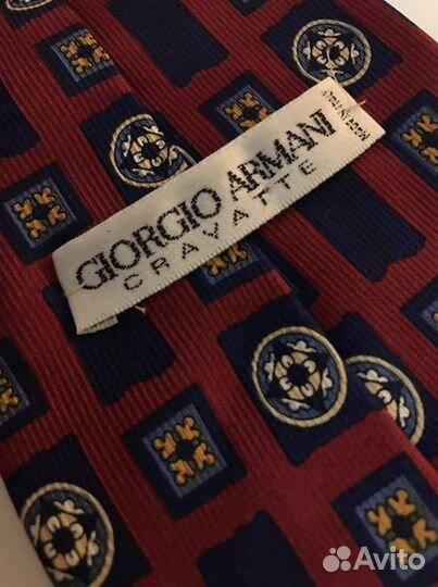 Галстук giorgio armani оригинал мужской