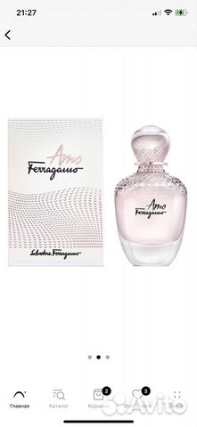 Salvatore ferragamo духи