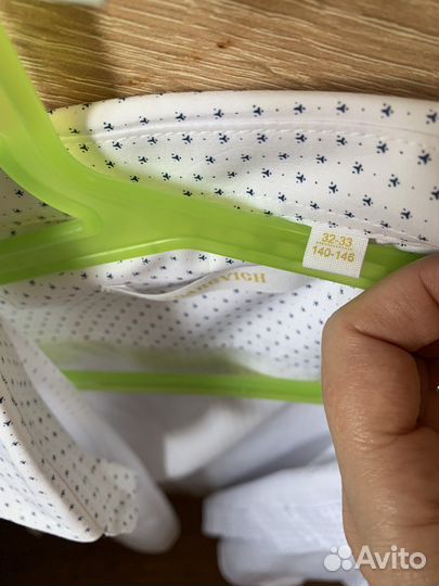 Рубашки на мальчика новые 146-152