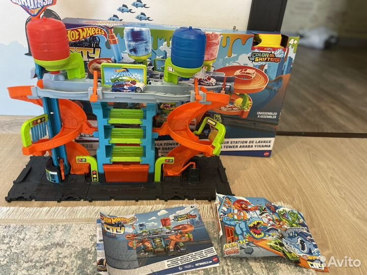 Хот вилс автомойка