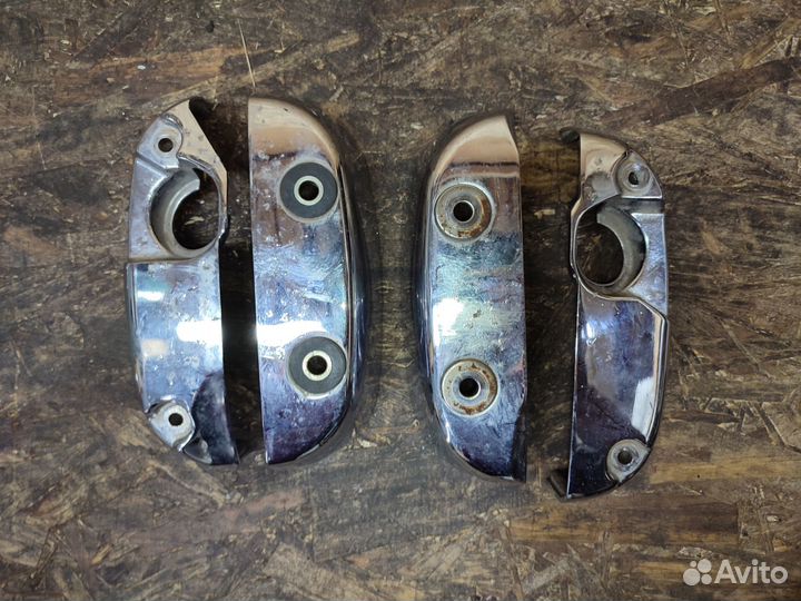 Vs400 крышки головы хром