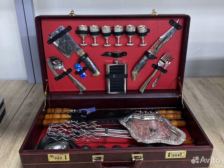 Подарочный набор для мужчины с шампурами