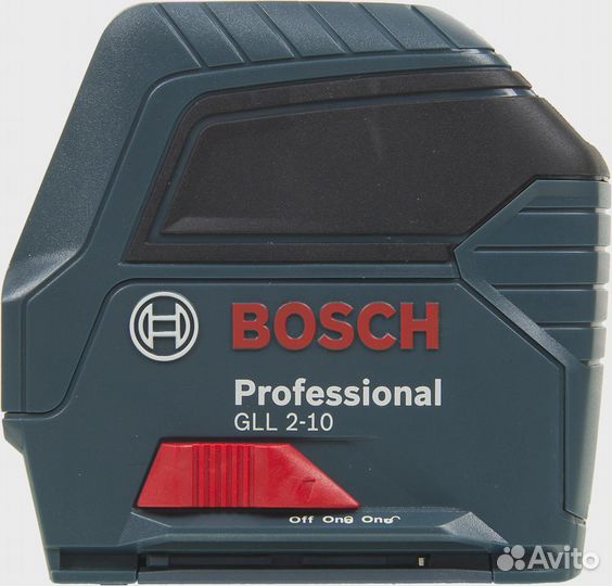 Нивелир лазерн. Bosch GLL 2-10 Professional 2кл.лаз. цв.луч. красный 2луч. (0601063L00)