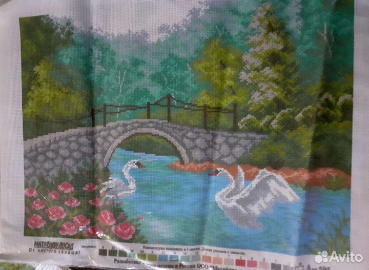 Рисунок на канве