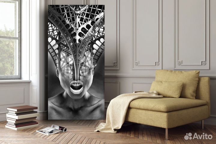 Картина на холсте Antonio Mora арт портрет