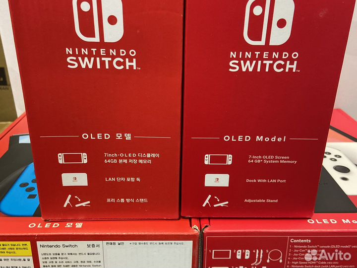 Nintendo switch oled 64gb новая