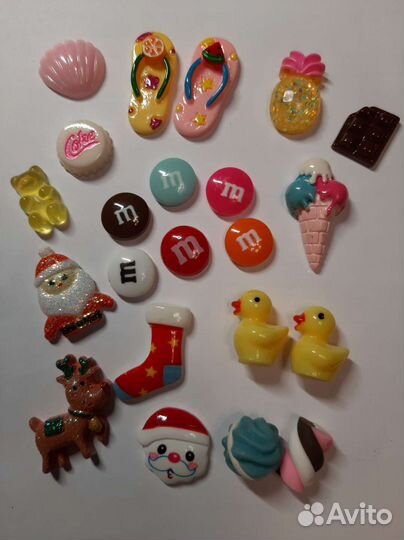 Шармы для маникюра. Фигурки для украшений