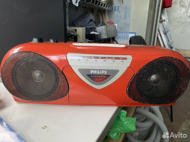 Кассетная магнитола philips