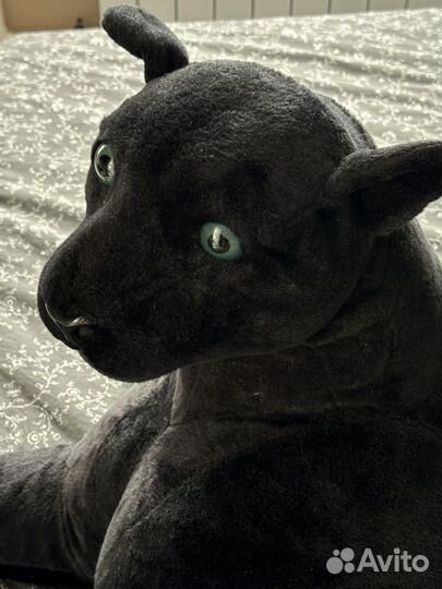Черная пантера мягкая игрушка