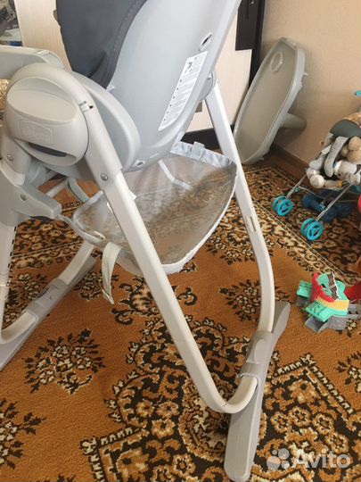 Стульчик для кормоения chicco polly magic