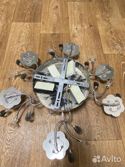 Потолочная люстра Eurosvet Джорджия 4853/9 хром