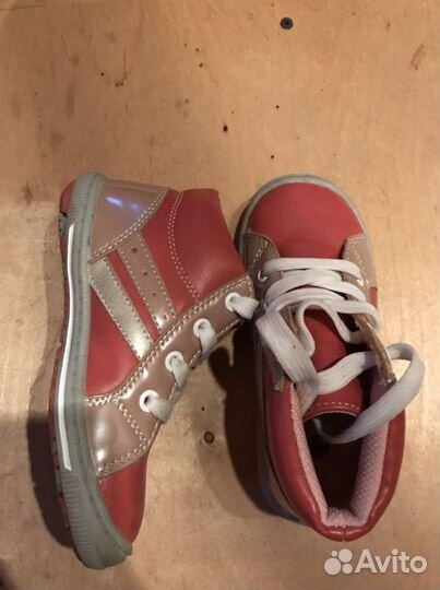 Ботинки демисезонные для девочки 25 размер