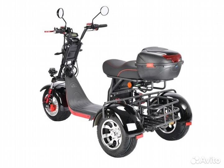 Электроскутер white siberia PRO trike+ 3000W