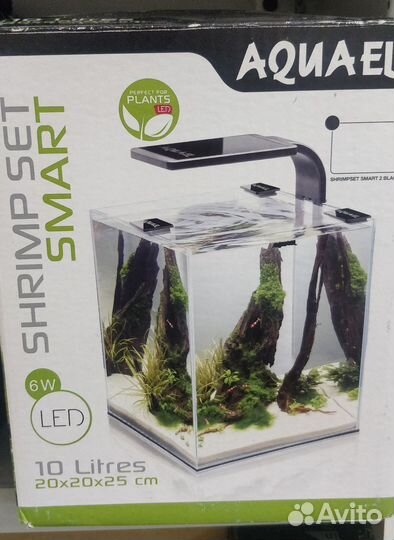 Аквариум с подсветкой aquael 10 l