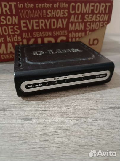 Adsl2+ модем DSL-2500U