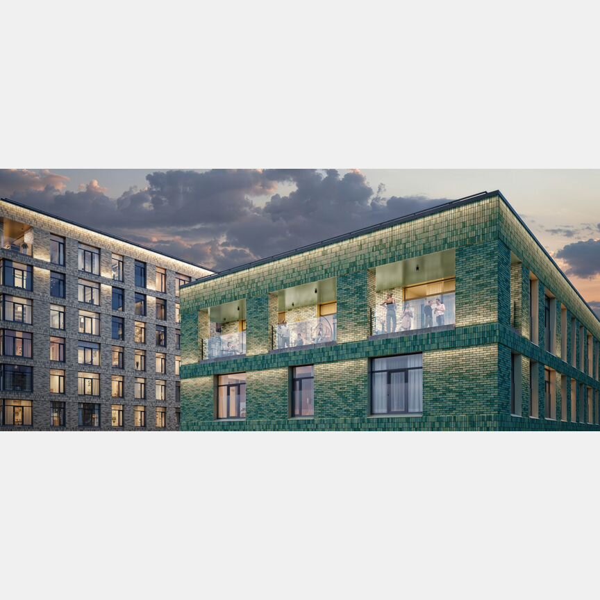 2-к. квартира, 73,4 м², 6/12 эт.