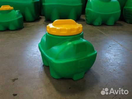 Бак 50л горизонтальный компактный