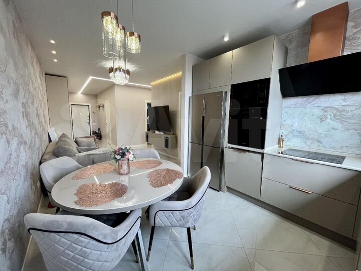 3-к. квартира, 67,5 м², 8/25 эт.