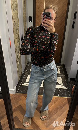 Вторая кожа Max&Co водолазка бадлон сетка